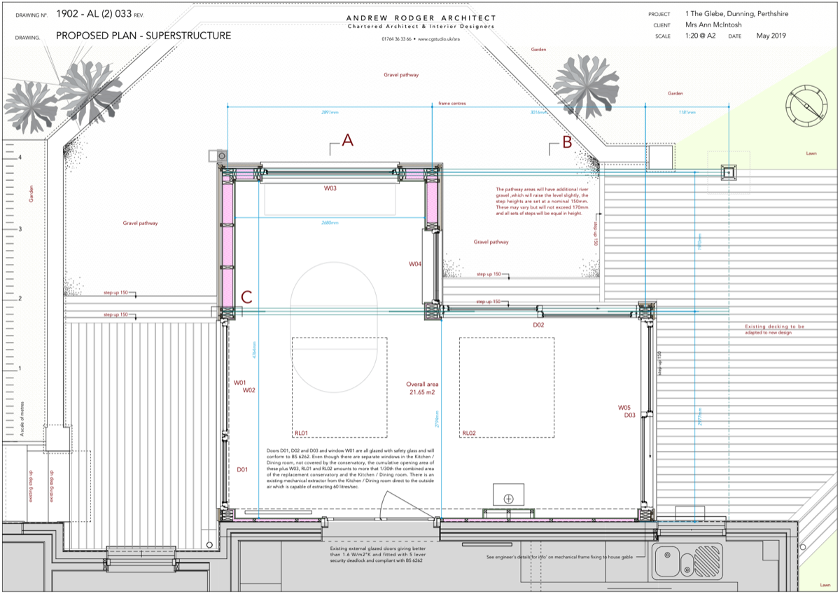 Drawings Warrant 1 The Glebe